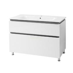 Тумба с умывальником Юввис Этна grey ТНБ-2 Д 90