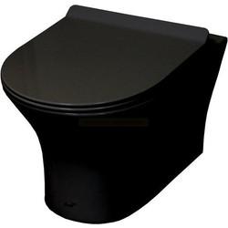 Унитаз подвесной Cerutti Bernina aria 2617E Matt black 34x48