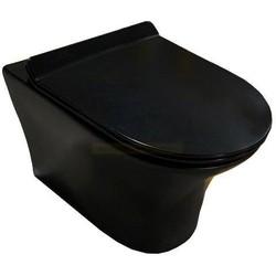 Унитаз подвесной Cerutti Bernina aria 2617E Matt black 34x48