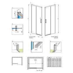 Душевая дверь Radaway Idea DWJ 130