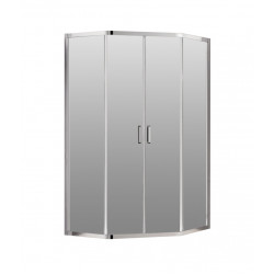 Душевой уголок Adema Гласс Лайн Пента 90х90 тонированный