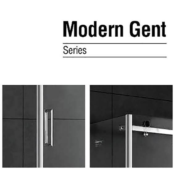 Душевой уголок Gemy Modern Gent S25191B-A6-80 150х80
