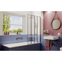 Шторка для ванны Ambassador Bath Screens 16041111R 100х140