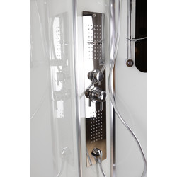 Душевая кабина с гидромассажем Niagara Premium NG-6002-01G 100х100