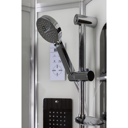 Душевая кабина с гидромассажем Niagara Premium NG-6002-01G 100х100