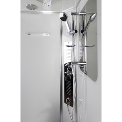 Душевая кабина с гидромассажем Niagara Premium NG-6002-01G 100х100