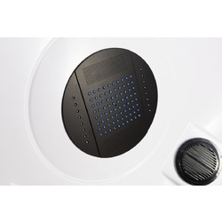 Душевая кабина с гидромассажем Niagara Premium NG-6902-01GD Black 100х100