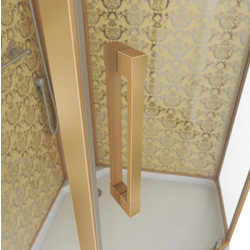 Душевая кабина без крыши Niagara Luxe NG-7717GBK 100х100