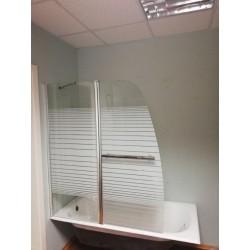 Душевая шторка Coliseum SW-L1412 120х140 полоски