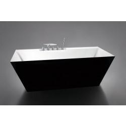 Акриловая ванна Belbagno BB19-NERO/BIA 181х81