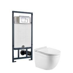 Комплект инсталляция+унитаз Welt-Wasser HEIMBACH 004 GL-WT + MARBERG 507 SE