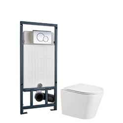 Комплект инсталляция+унитаз Welt-Wasser SALZBACH 004 GL-WT + MARBERG 507 RD