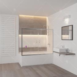 Душевая шторка для ванны RGW SC-91 150х70х150