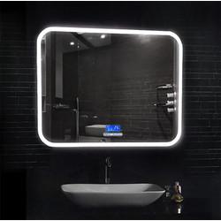 Зеркало Континент Demure LED 100х70 с многофункциональной панелью