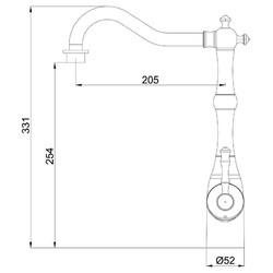 Смеситель кухни Lemark EXPERT LM5081S