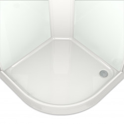 Душевая кабина Domani-Spa Delight Slim 110 100х100 сатин-матированная/белая