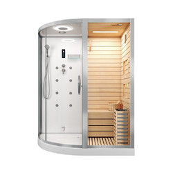 Душевая кабина с сауной Teymi Solli T00202R 180х110