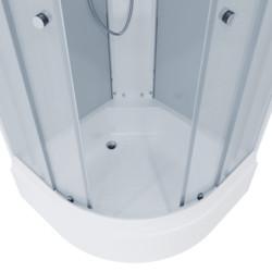 Душевая кабина Triton Рио 3 90х90, белый лён