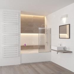 Душевая шторка для ванны RGW SC-102 75х150 тонированная