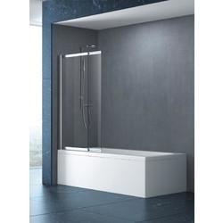 Душевая шторка для ванны Cezares ECO-O-VF-11-90/145-P-Cr