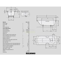Стальная ванна Kaldewei Saniform Plus Star 331 150x70