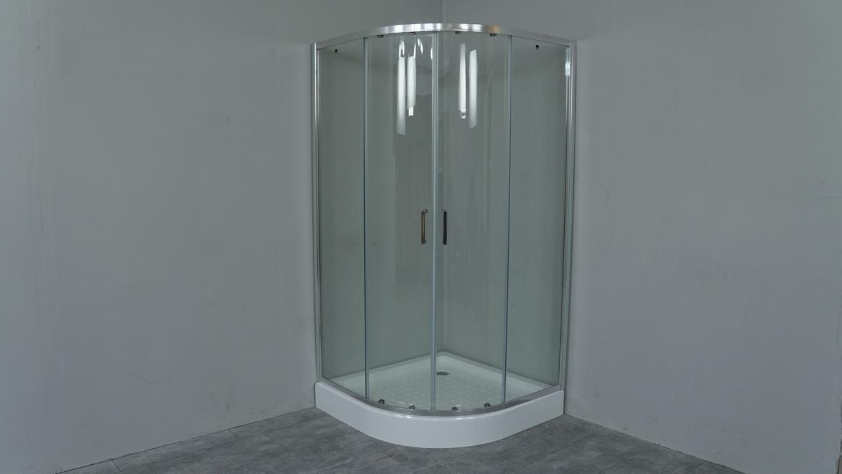 Душевой уголок ALTTI-601 Сlean Glass 100x100