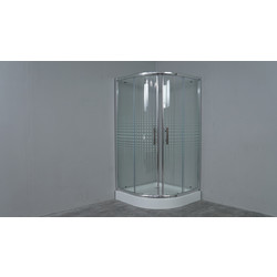 Душевой уголок Timo TL-9001 Romb Glass 90x90, с поддоном