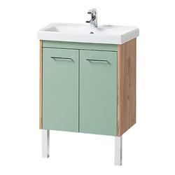 Тумба для умывальника Акваль Мята 60