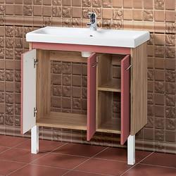 Тумба для умывальника Акваль Мята 80