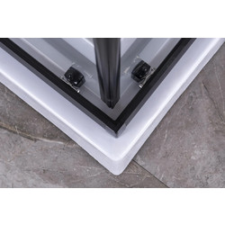 Душевой уголок Niagara Nova NG-6808-08 BLACK 90х90