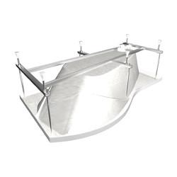 Акриловая ванна Triton Мишель 180х96 R, в комплекте с каркасом