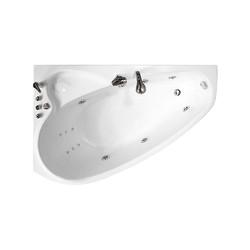 Гидромассажная ванна Triton Пеарл-Шелл 160х104 R, Стандарт (+спина+кран-переключатель)
