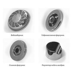 Гидромассажная ванна Triton Бриз 150х95 L, Люкс (+спина+кран-переключатель+аэромассаж)