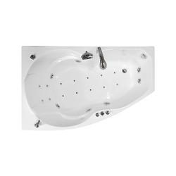 Гидромассажная ванна Triton Бриз 150х95 R, Люкс (+спина+кран-переключатель+аэромассаж)