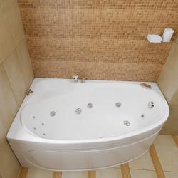 Гидромассажная ванна Triton Изабель 170х100 R, Стандарт (+спина+кран-переключатель)