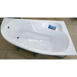 Акриловая ванна Triton Николь 160х100 L, с каркасом, сифоном, экраном
