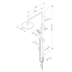 Душевая система AM.PM Gem F0790022