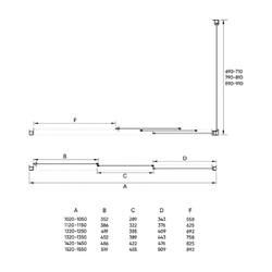Душевой уголок Veconi Rovigo RV-031 140x90