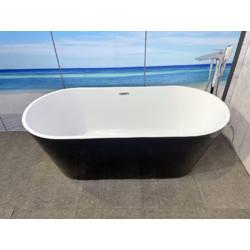 Акриловая ванна Cerutti SPA Chika Nero 170x80