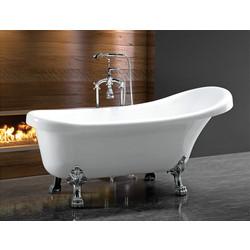 Акриловая ванна Cerutti SPA Vico 150x75, ножки хром