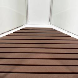 Душевая кабина с LED-подсветкой и гидромассажем DTO EM1580NLED+GM 80x80