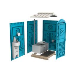 Мобильная туалетная кабина EcoGR ECOSTYLE Люкс