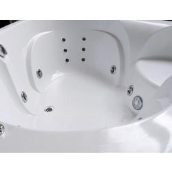 Гидромассажная ванна Triton Сабина Экстра 160х160, Стандарт (+спина+кран-переключатель)