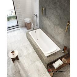 Чугунная ванна Goldman Loft 170x70 с ножками