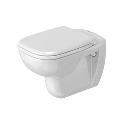 Унитаз подвесной Duravit D-Code 45350900A1, с крышкой soft-close