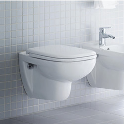 Унитаз подвесной Duravit D-Code 45350900A1, с крышкой soft-close