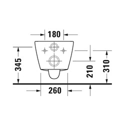 Унитаз подвесной Duravit D-Neo 45770900A1, с крышкой soft-close