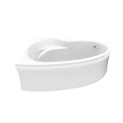 Акриловая ванна Bonito Home Emilia 140x90 L, с ножками
