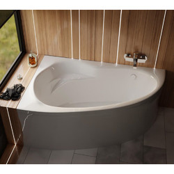 Акриловая ванна Bonito Home Emilia 140x90 L, с ножками