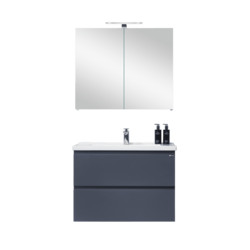 Тумба подвесная Orans BC-4023-800, с раковиной и зеркалом